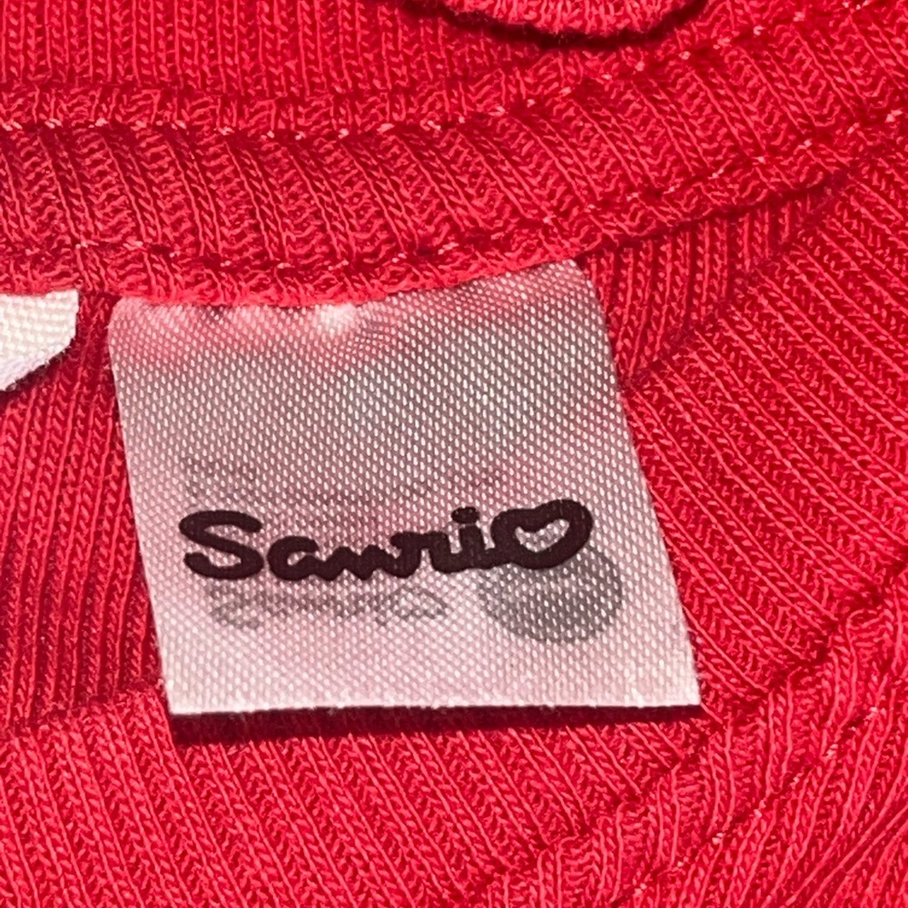 2 pc Sanrio x H&M Hello Kitty long Sleeve fitted ribbed girls tops - Picture 8 of 8